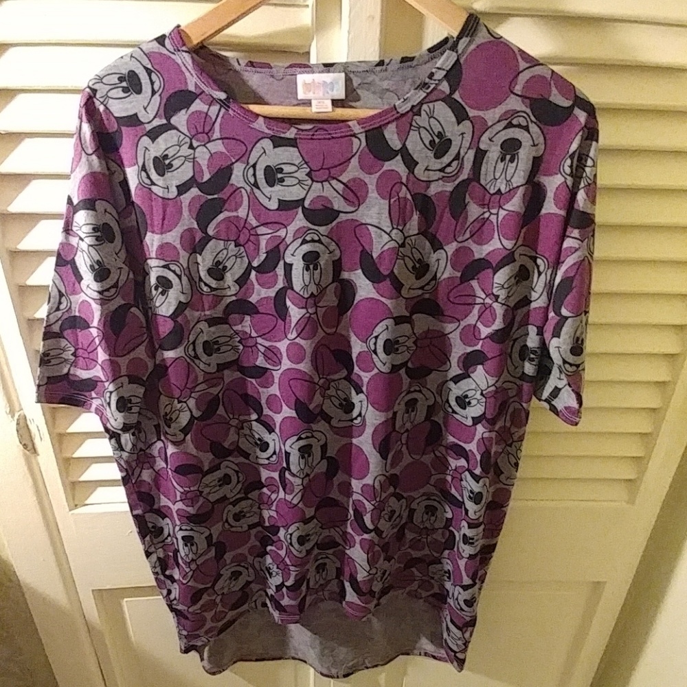 LuLaRoe Irma Disney Shirt